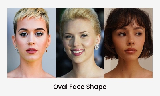 women with oval face shape