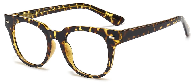 Vivian: Oval Tortoiseshell Eyeglasses For Women