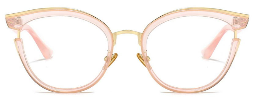 Cat-eye Pink Eyeglasses For Women