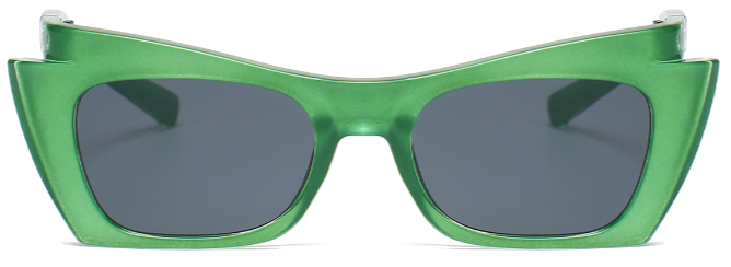 Cat-eye Green/Grey Sunglasses For Women