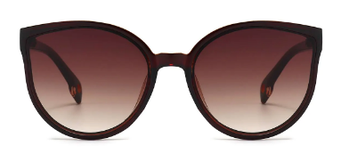 Cat-eye Brown/Gradual-Brown Sunglasses For Women and Men