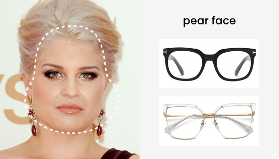 glasses for pear face