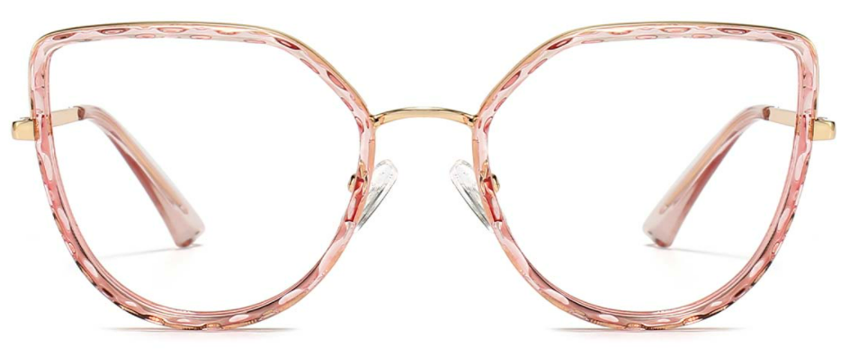 Joska: Cat-eye Pink Eyeglasses for Women