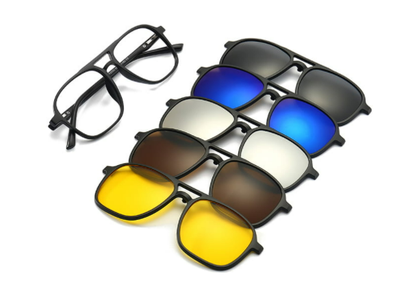 Aviator Colour Clip On Sunglasses for Men and Women