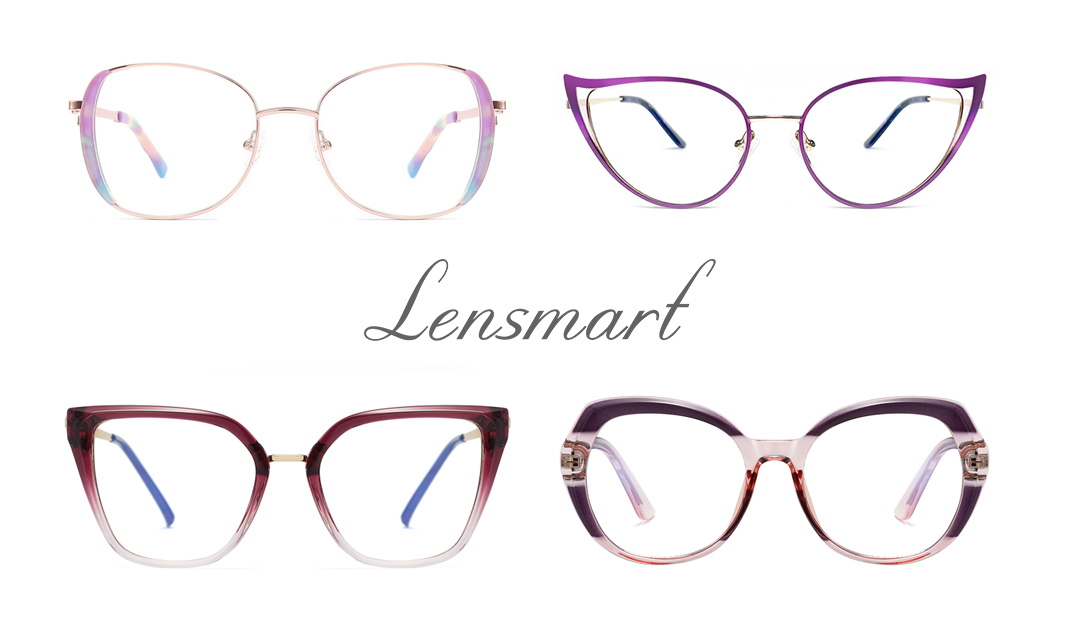 purple glasses of Lensmart