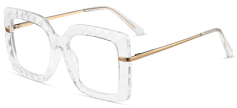 Square Transparent Eyeglasses For Men and Women