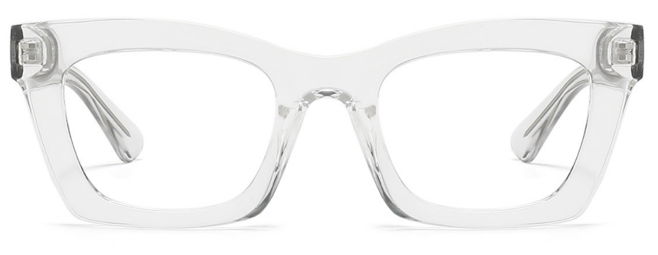 Rectangle Transparent Eyeglasses for Women