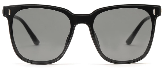 Oval Black Sunglasses For Women Men