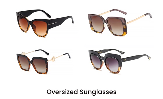 oversized sunglasses of Lensmart