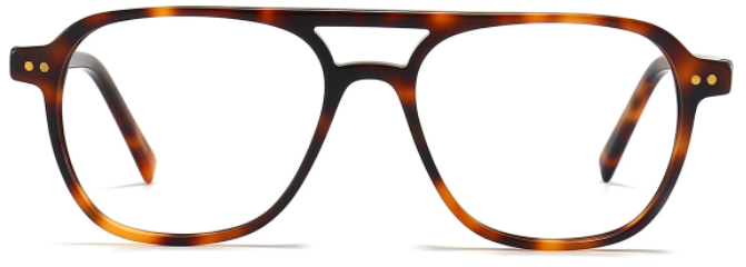 Aviator Tortoiseshell Eyeglasses For Men