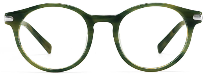 Oval Emerald Eyeglasses For Men and Women