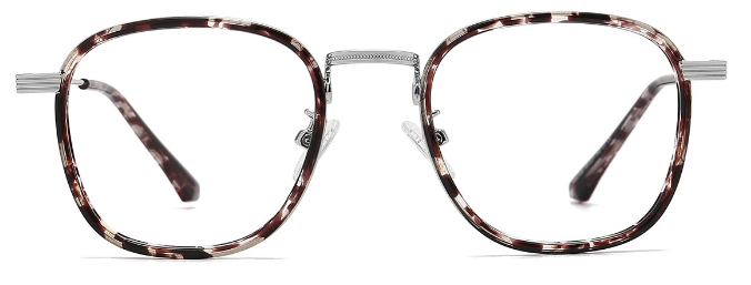 Eirik: Oval Black-Tortoiseshell Eyeglasses for Men and Women