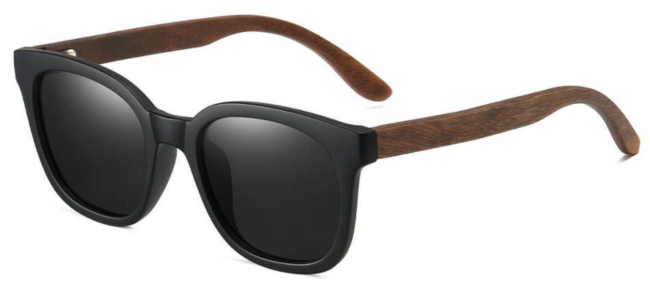 Square Black/Grey Sunglasses for Men and Women