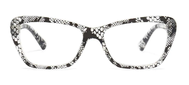 Rectangle Serpentine Eyeglasses