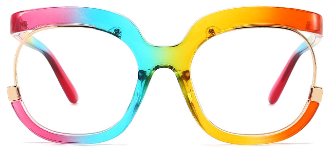 Isla: Oval Colour Eyeglasses for Women
