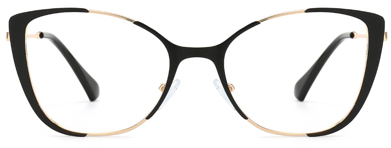 Square Black Eyeglasses for Women