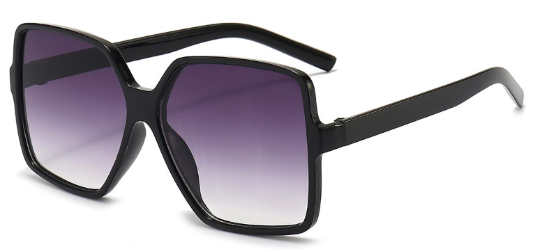 Square Black-Grey Sunglasses For Women