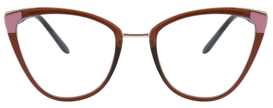 Cat-eye Brown Eyeglasses for Women