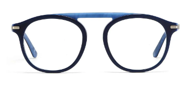 Aviator Blue Eyeglasses