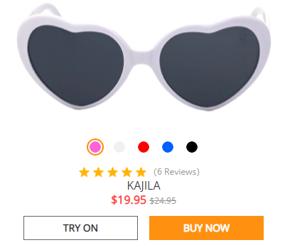 Kajila: cat eye sunglasses 