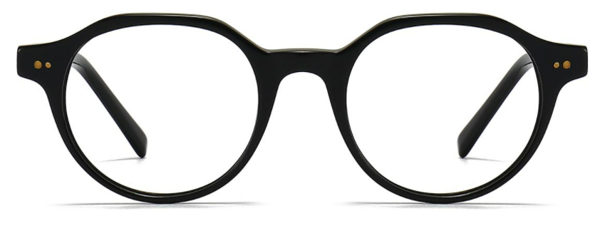 Round Black Eyeglasses For Men and Women