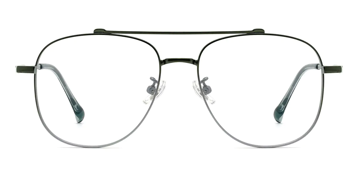 Aviator Silver Glasses for Men 