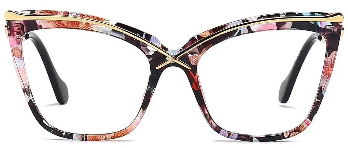 Azalea: Cat-eye Floral Glasses