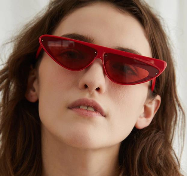 red lens sunglasses