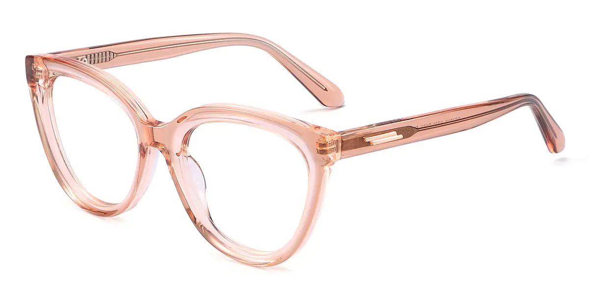 Cat-eye Pink Glasses for Women