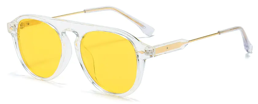 Oval Tortoiseshell/Grey Sunglasses for Men & Women
