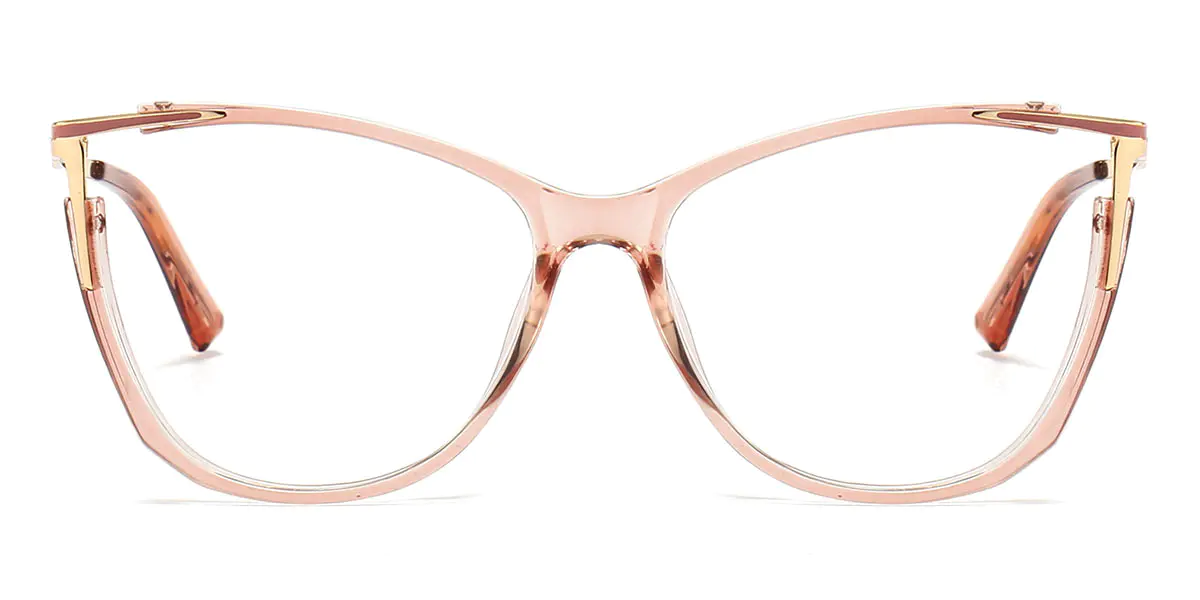 Cat-eye Orange Glasses for Women and Men