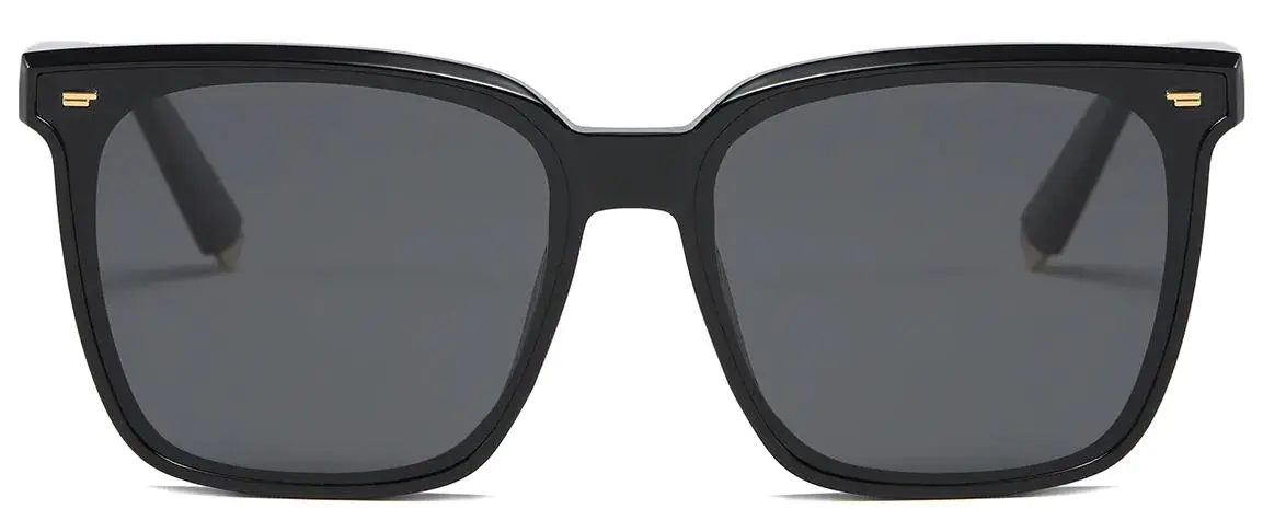 Aldo: Square Black/Grey Sunglasses