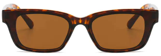 Rectangle Tortoiseshell Sunglasses For Women