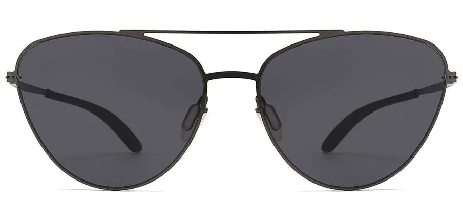 Kabo: Aviator Black Sunglasses