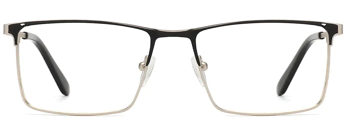 Jarvis: Rectangle Gold Glasses