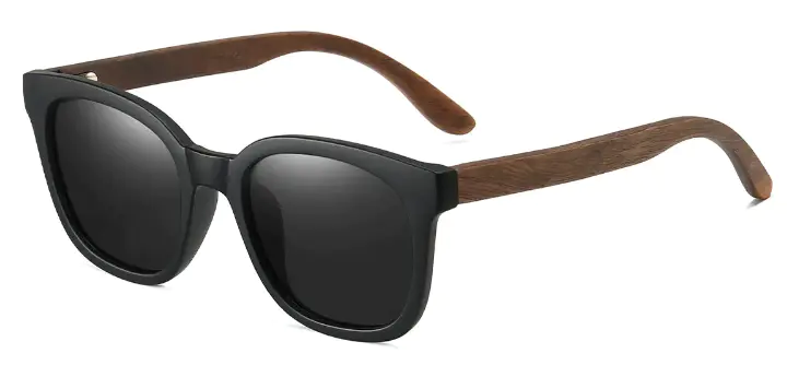 Square Black/Grey Sunglasses for Men and Women