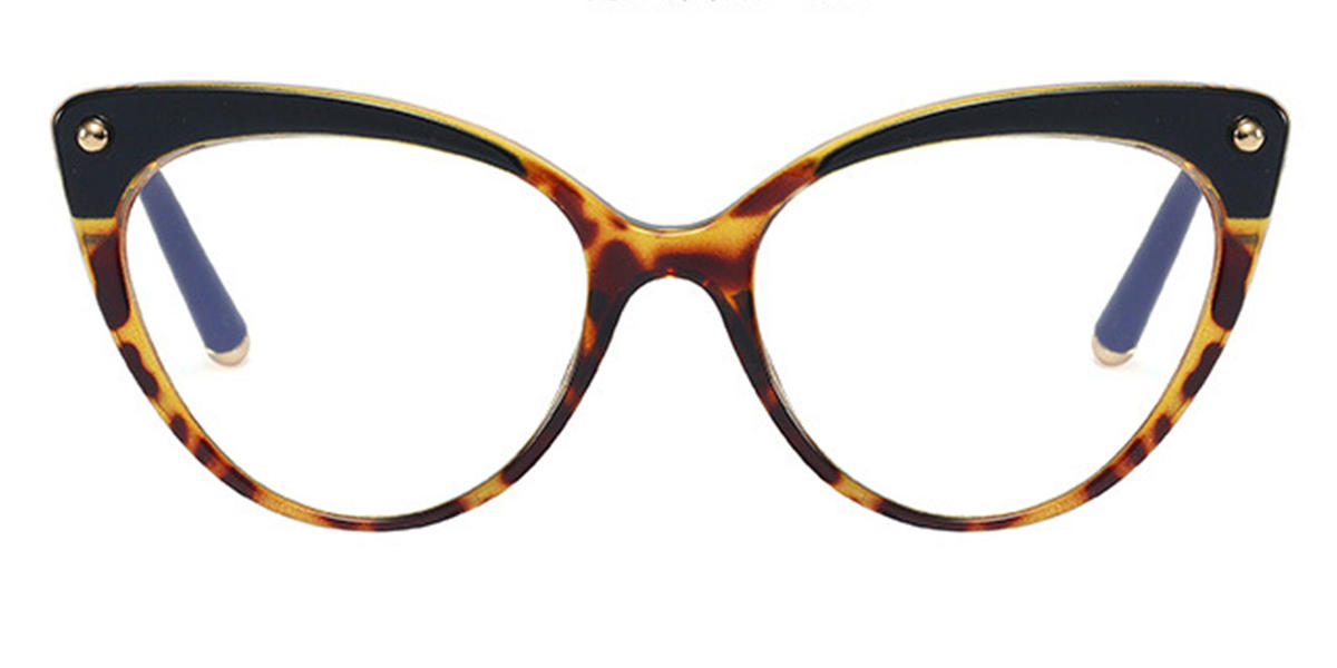 Yellow Tortoiseshell Parasha - Cat Eye Glasses
