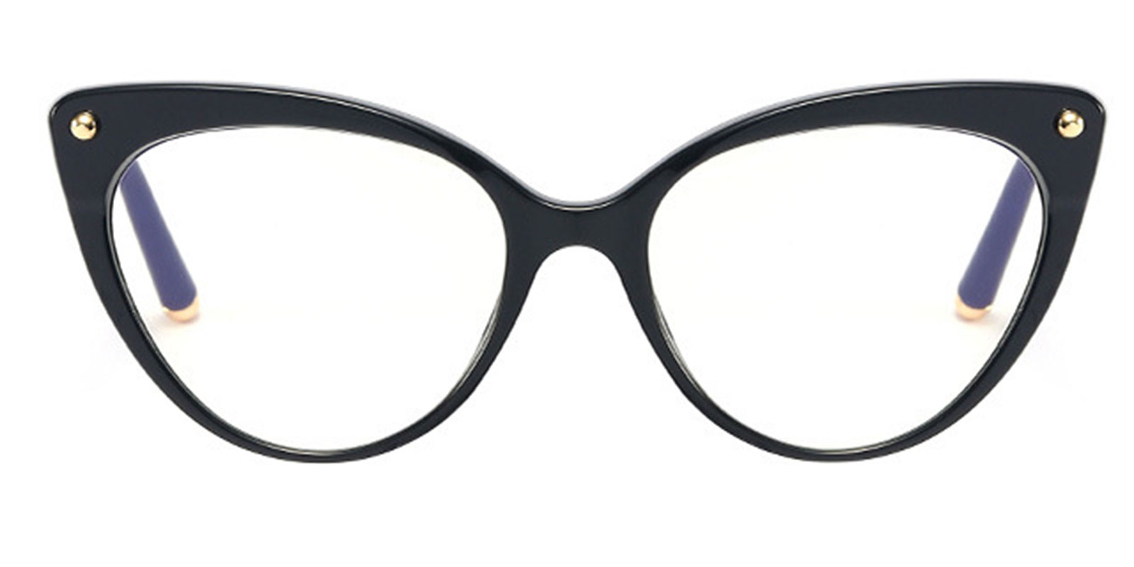 Black - Cat eye Glasses - Parasha