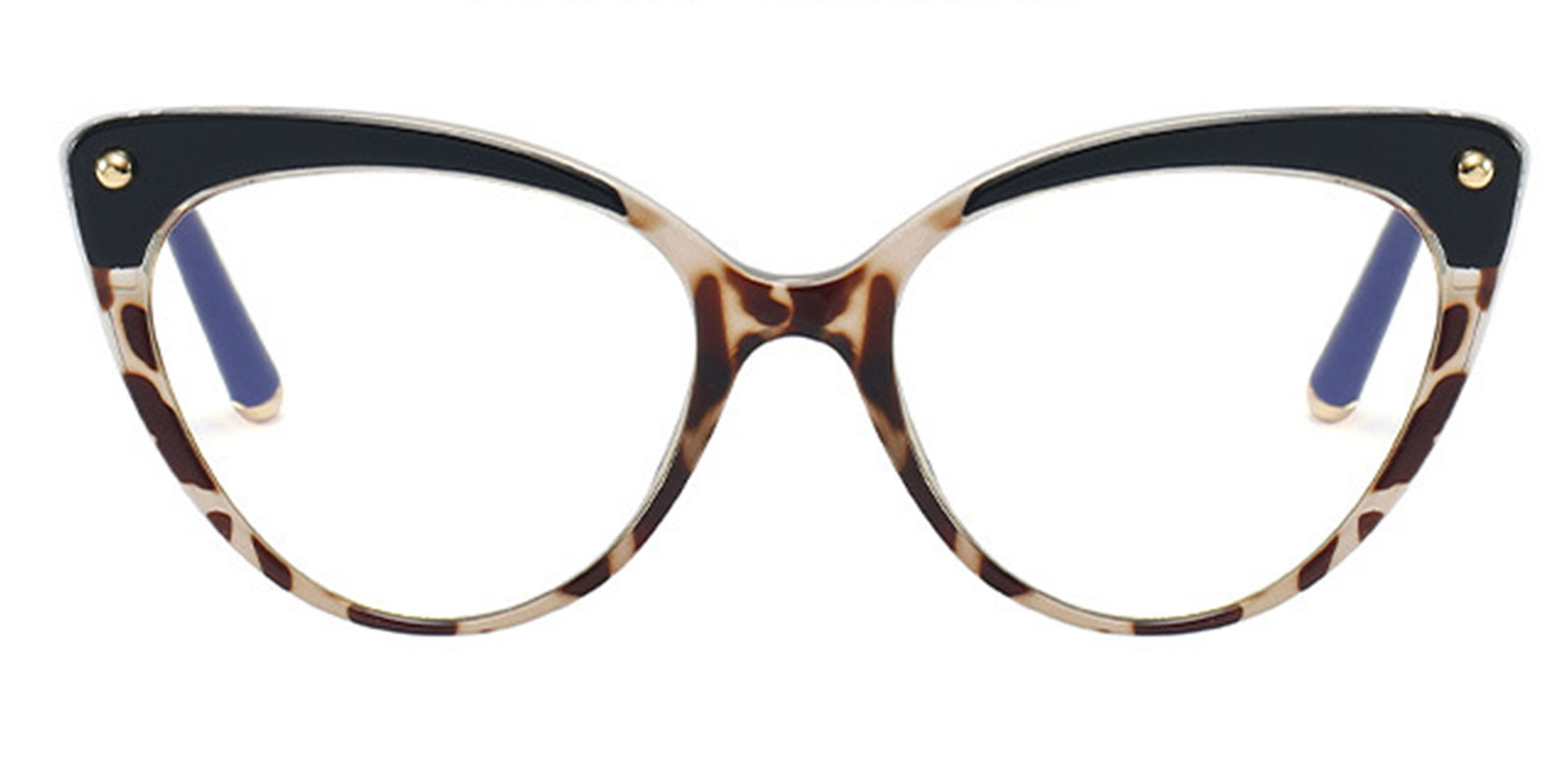 Black Tortoiseshell Parasha - Cat eye Glasses