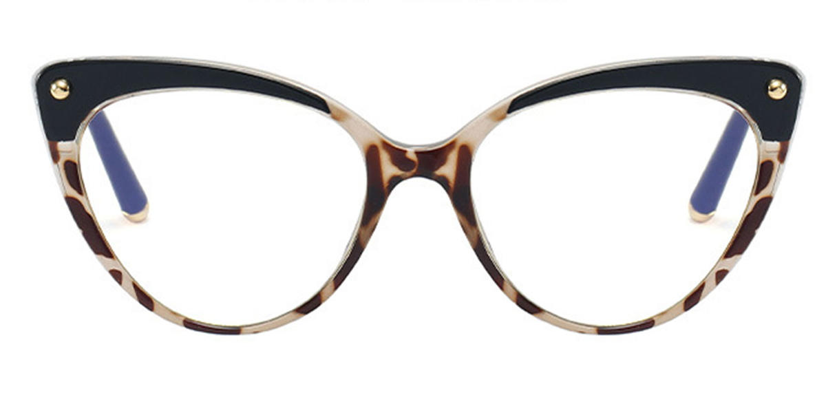 Black Tortoiseshell Parasha - Cat Eye Glasses