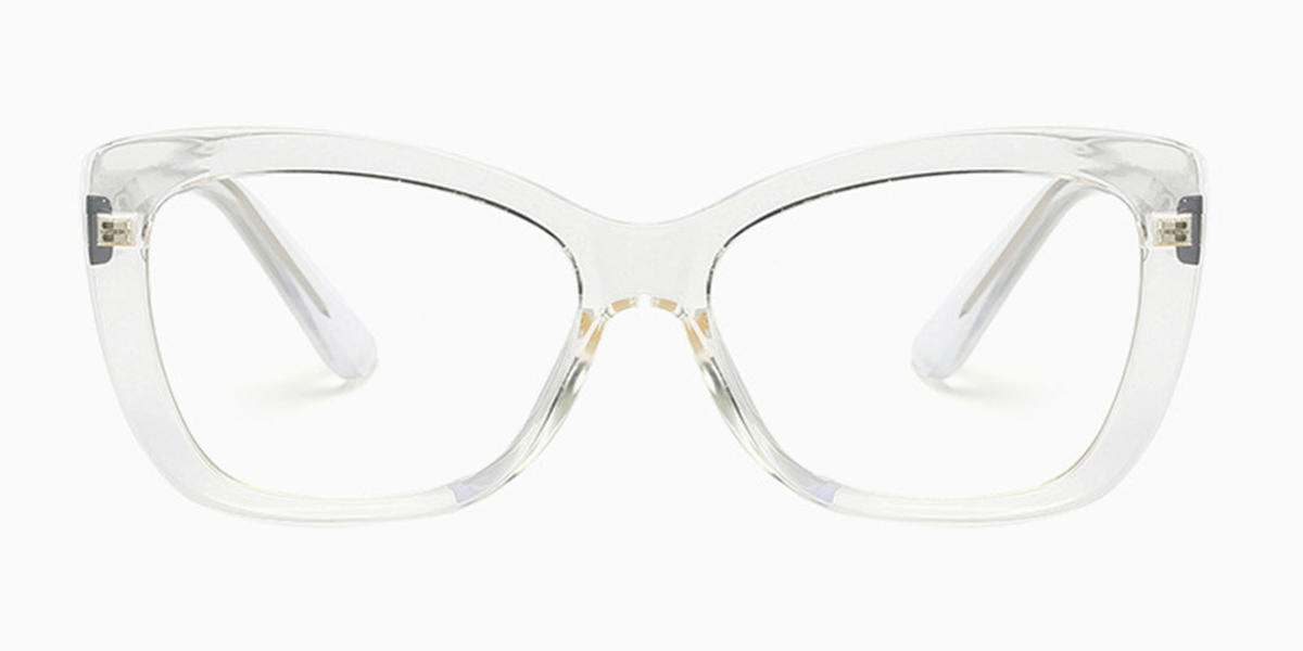 Clear Milanka - Cat Eye Glasses
