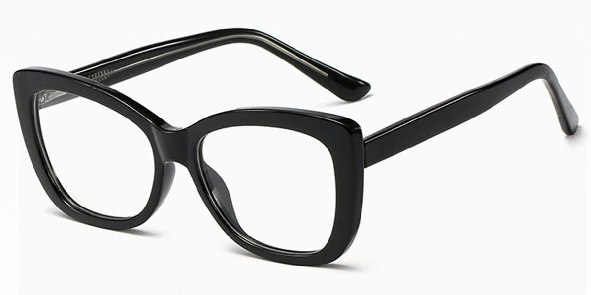 Black Milanka - Cat Eye Glasses