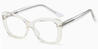 Clear Milanka - Cat Eye Glasses