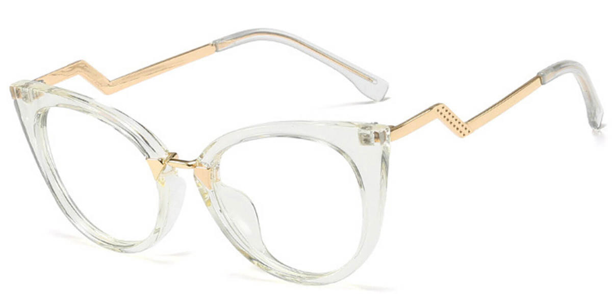 Transparent Aija - Cat Eye Glasses