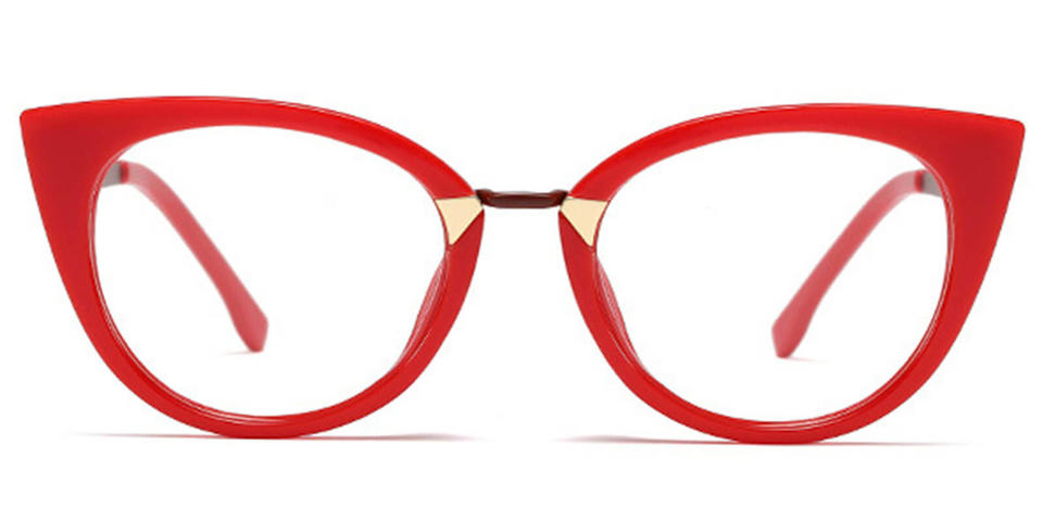 Red Aija - Cat Eye Glasses