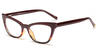 Red Cadmus Glasses - Cat Eye Glasses