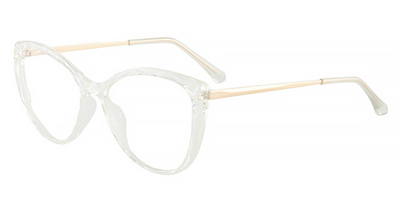 Transparent - Cat eye Glasses - Januaria