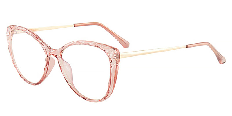 Pink - Cat eye Glasses - Januaria