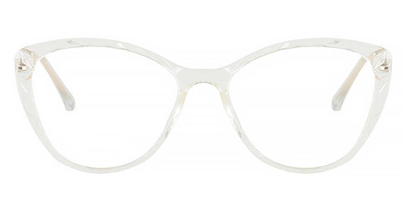 Clear Januaria - Cat Eye Glasses
