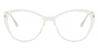 Clear Januaria - Cat Eye Glasses